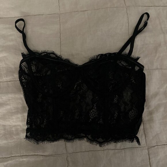 unbranded Other - Lace Longline Bra Underwiring Present